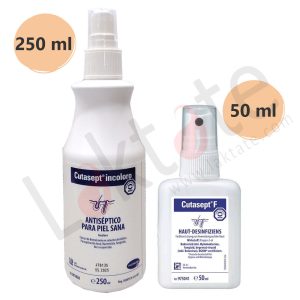 Spray désinfectant Cutasept, 50 ml et 250 ml 