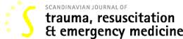 Scandinavian Journal of Trauma, Resuscitation and Emergency Medicine