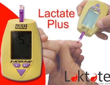 Analizador de Lactato Portátil Lactate Plus